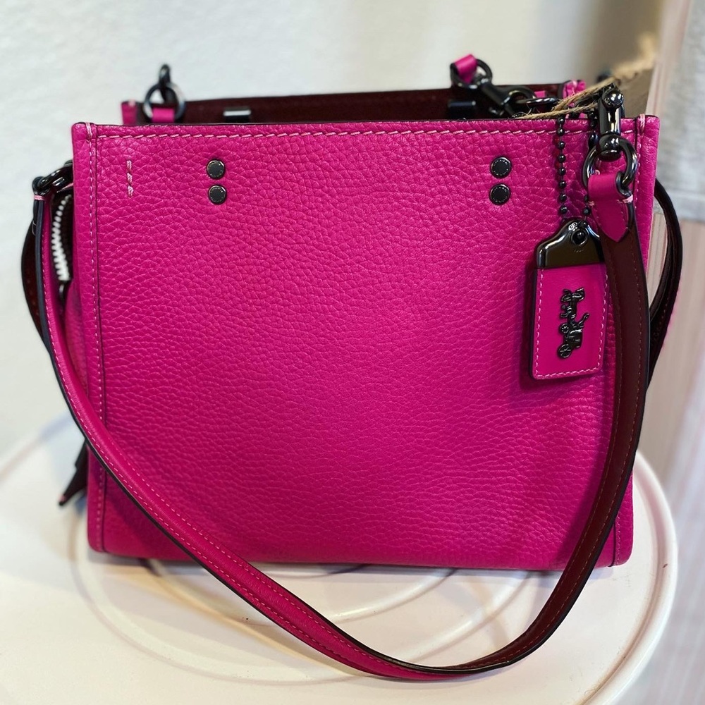 Coach pink handbag